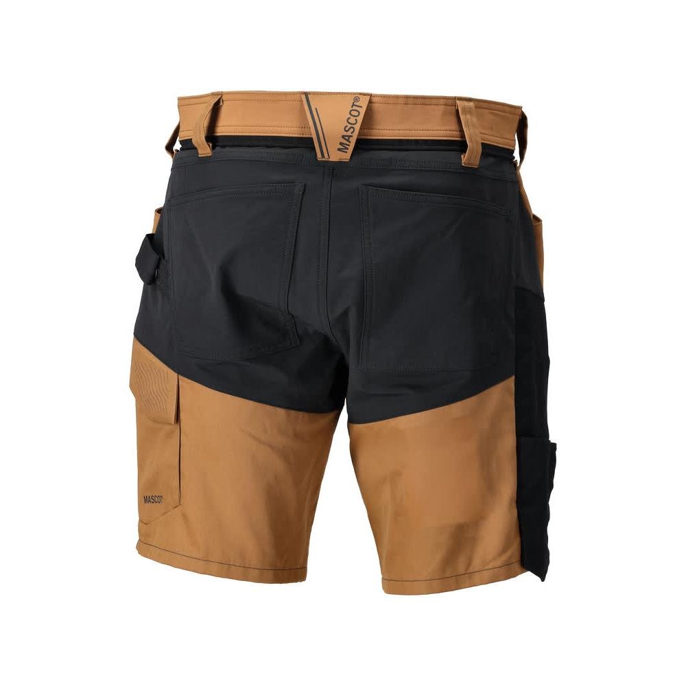 Shorts, light weight shorts, nut brown/black