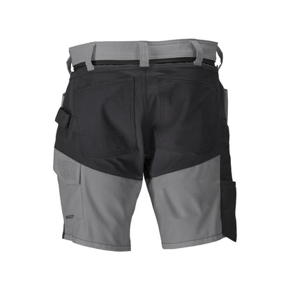Shorts, light weight shorts, anthracite gray/black