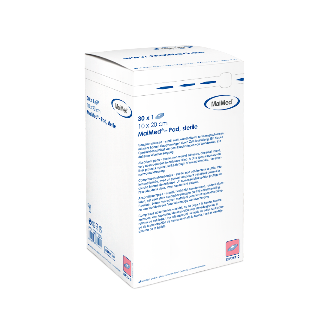 Comhbhrúiteoirí ionsúite steiriúla MaiMed-Pad