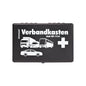 KFZ-Verbandkasten KU schwarz mit Füllung Standard DIN 13164