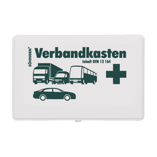 KU White Automotive First Aid Kit with Standard Contents, DIN 13164