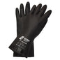 NITRAS BLACK BARRIER, chemical protection gloves, black