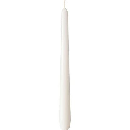 A single unlit taper candle from Duni GmbH (approx. 7h, 250 x 22 mm) stands upright against a plain background, showcasing its elegant presence.