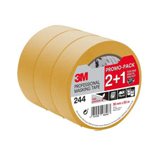 3M™ Painter's Masking Tape 244T3, Promo Pack, 36mm x 50m, 1 Roll/Pack | Pack (1 roll)
