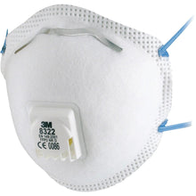 3M™ particle mask, FFP2, with valve, 8322 | Carton (8 packs)