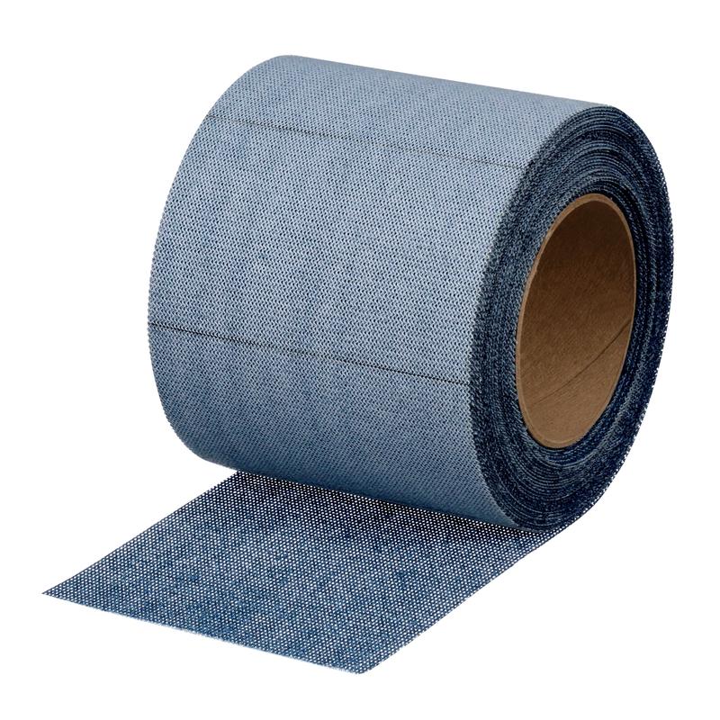 3M™ Grid Sanding Strips Blue on Roll, 115 mm x 10 m, 320, 36476 | Pack (1 roll)