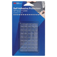 Mionphacáiste maolán leaisteacha 3M ™ Bumpon™ SJ5308BL, trédhearcach, 40 píosa, 12.7 x 3.1 mm, aicrileach greamaitheach A-20 | Pacáiste (1 sraith)