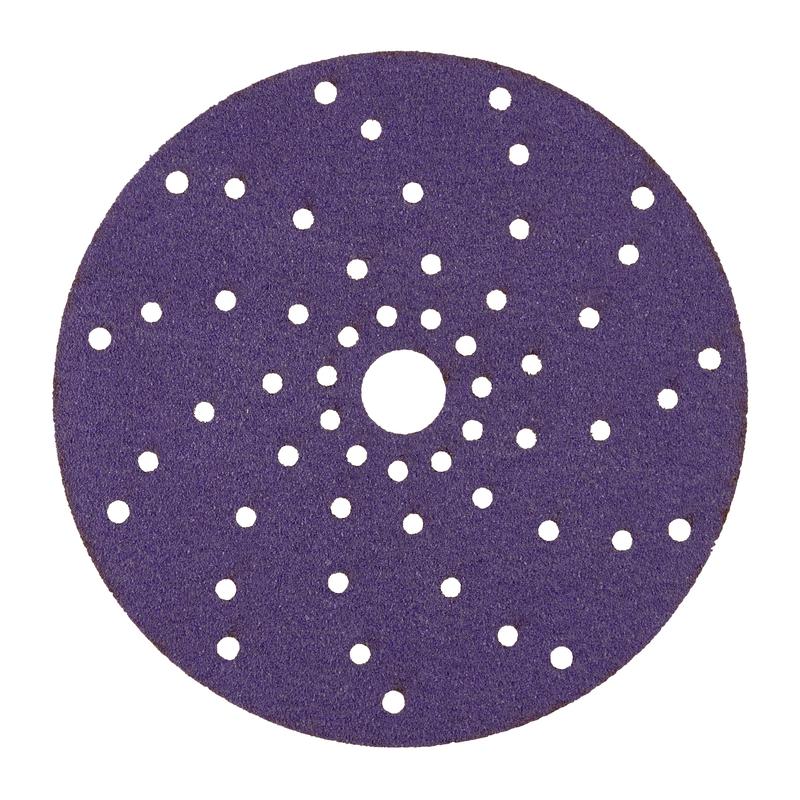 3M™ Cubitron™ II Hookit™ Grinding Disc 737U, 150 mm, Multihole, 120+, 51370 | Pack (50 pieces)