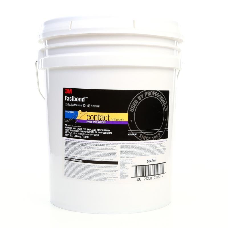 Greamachán scaipthe 3M™ Fastbond™ bunaithe ar pholaclóraipréin 30NF, trédhearcach, 20 L | Canister (20 l)