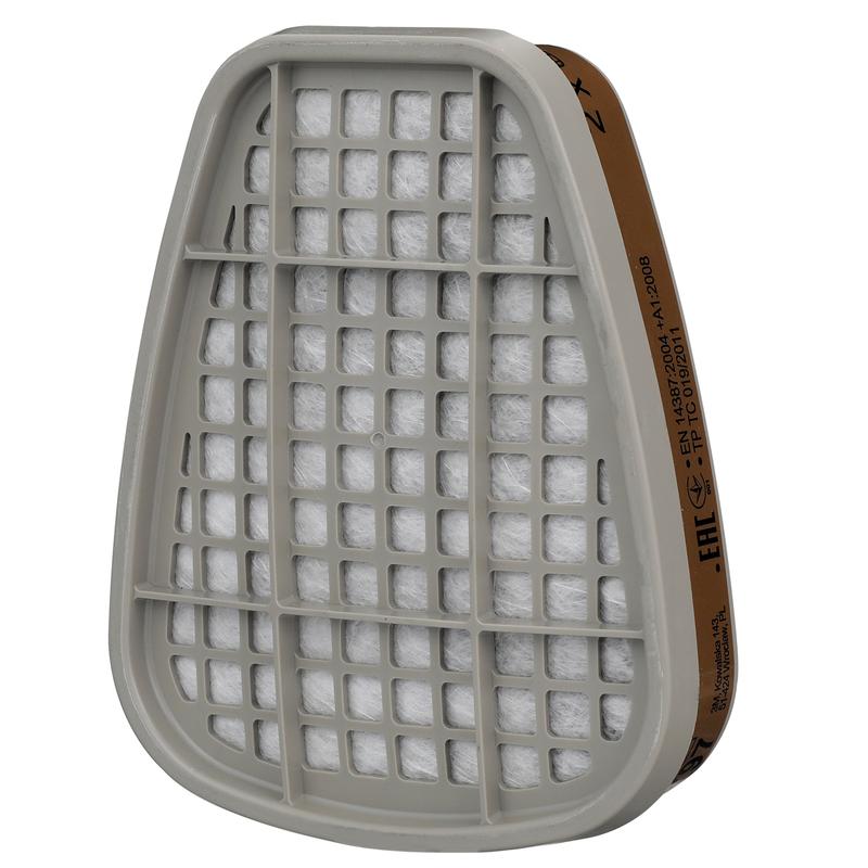 3M™ Filter for Gases and Vapors, A2 6055 | Pack (2 pieces)