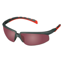3M™ Solus™ 2000 Safety Glasses, S2024AS-RED, Grey/Red Temples, Red Mirror Anti-Scratch Lens, 20 per pack | Pack (1 piece)