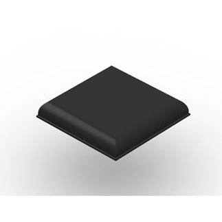 Tuairteoir leaisteacha 3M ™ Bumpon SJ5705, dubh, 32.4 x 6.4 mm, greamaitheach rubair nádúrtha R-30 | Pacáiste (1 phíosa)