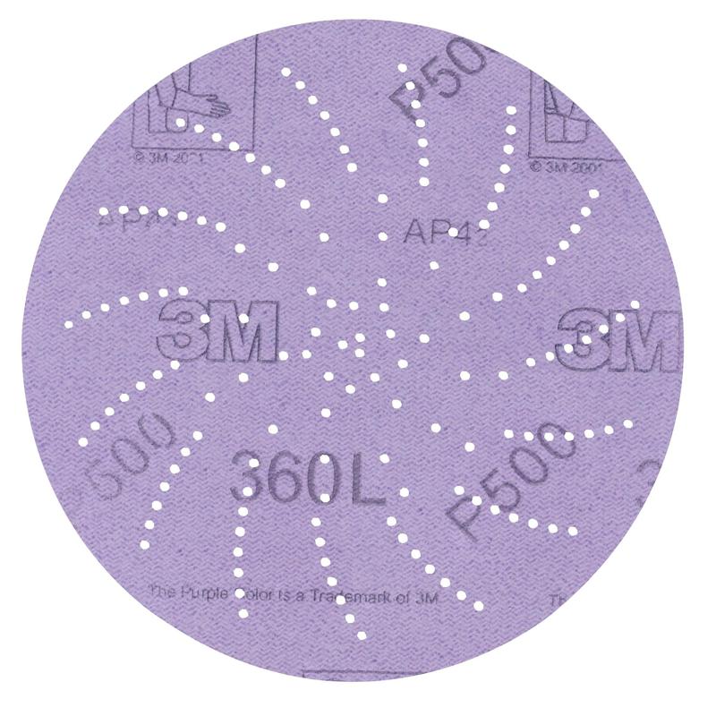 3M Xtract™ film disc 360L, 152 mm, P600, multihole | Pack (100 pieces)