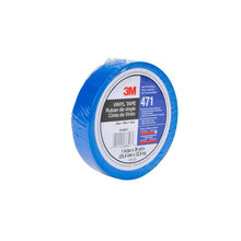 Téip Bog PVC 3M™ 471, Gorm, 9mm x 33m, 0.14mm, Pacáilte Aonair | Pacáiste (1 rolla)