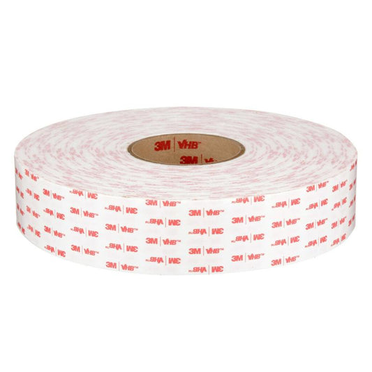 3M™ VHB™ Adhesive Tape 4959F, White, 16.5m - High Performance Adhesive Tape