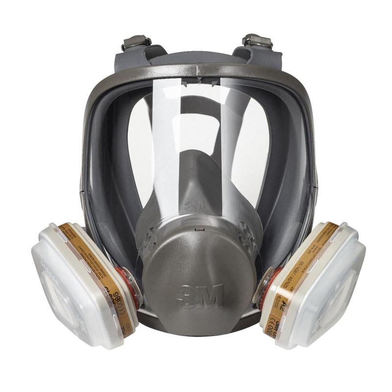 3M™ Reusable Respirator Full Face Mask, A2P3 R Filter, Large Mask 50649 | Pack (1 piece)