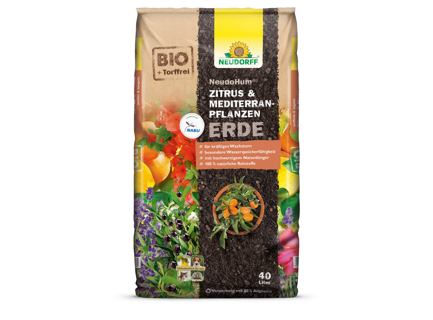 NeudoHum Citrus & Mediterranean Plants Soil