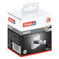 tesa EKKRO Towel Hook, Chrome-Plated, Includes Adhesive Solution
