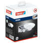 tesa Hukk Soap Dish, Wall-Mounted, Chrome-Plated, Includes Adhesive Solution