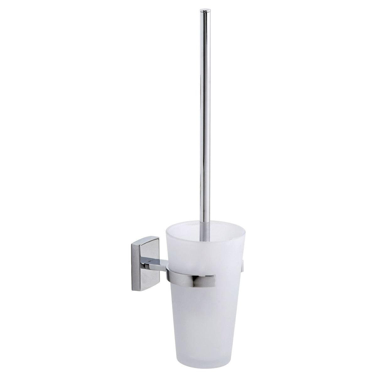 tesa Klaam Wall-Mounted Toilet Brush, includes adhesive solution
