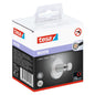 tesa MOON Adhesive Hooks, Stainless Steel Look, Guaranteed Rust-Free