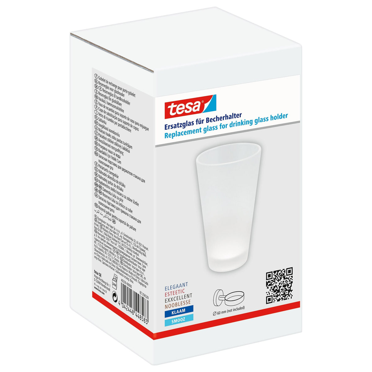 tesa Replacement Cups for Ekkro, Hukk, Smooz, Klaam, and Loxx Toothbrush Cup Holders
