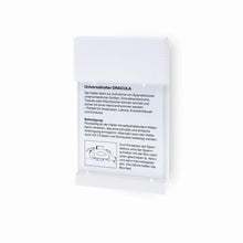 PS wall holder without print (white) | Pack (1 piece)