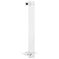 tesa ELEGAANT Towel Rack for Guest Bathroom, Metal, Chrome-Plated, Adhesive Mount