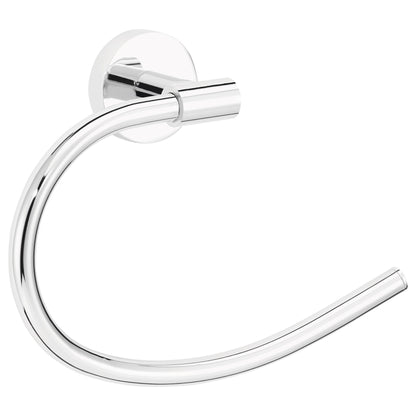 tesa Exxcellent Towel Ring, Metal, Chrome-Plated, Includes Adhesive Solution