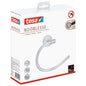 tesa Nooblesse Towel Ring, Stainless Steel Look, Includes Adhesive Solution