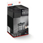 tesa ALUXX BLACK Corner Shower Basket, Two-Tier, Matte Black, for Shower and Bathtub