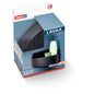 tesa LAVAA Small Corner Shower Basket, Matte Black, Stylish, Practical, Space-Saving, White