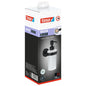 tesa MOON BLACK Wall-Mounted Soap Dispenser, Matte Black, Includes Adhesive Solution