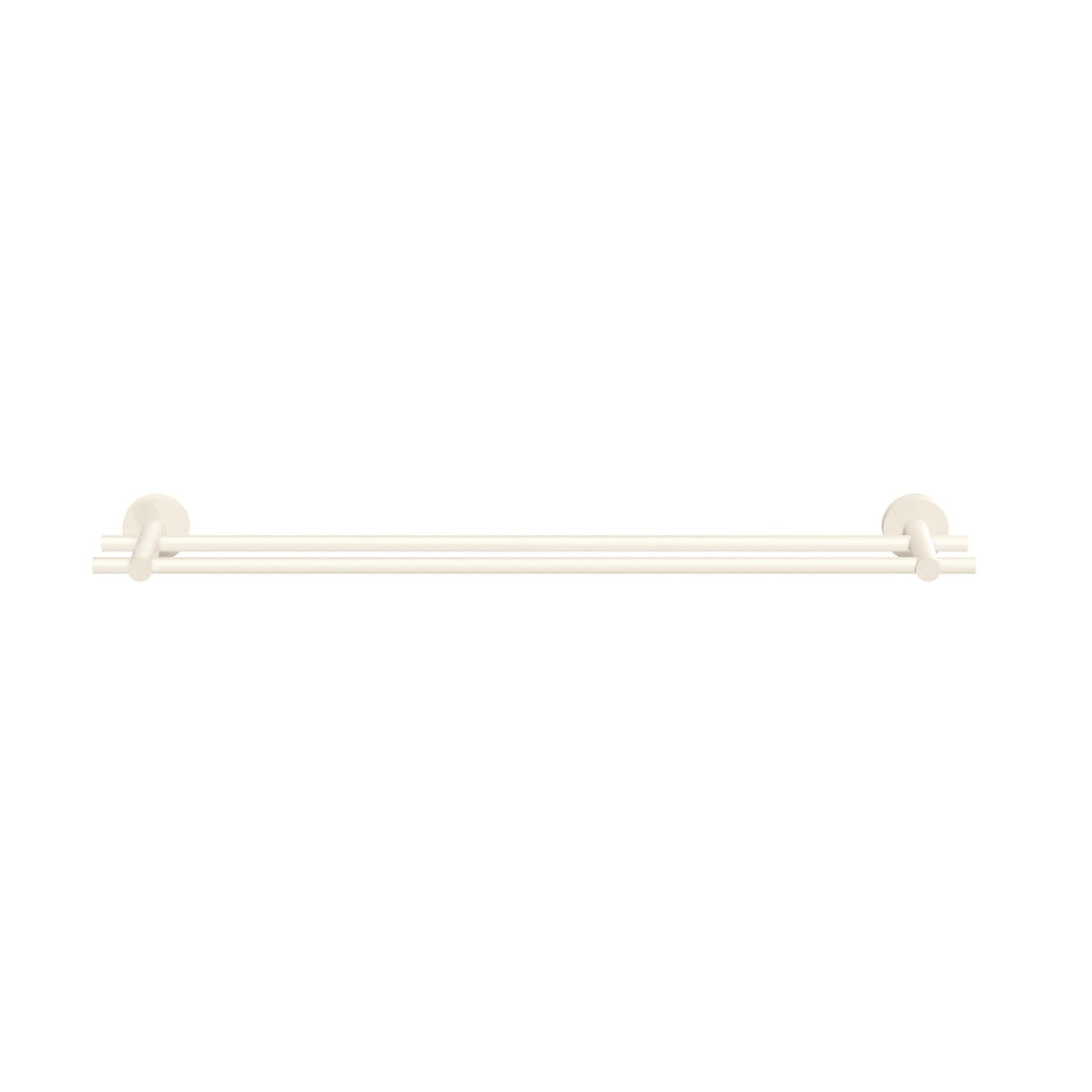 tesa MOON WHITE Towel Rack, self-adhesive, white powder finish