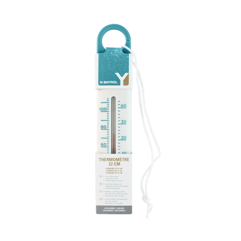 BAYROL thermometer 22 cm | Pack (1 piece)