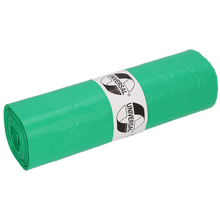 Eine Packung mit 50 grünen EMIL DEISS KG Müllsäcken (DEISS 42702, 575x1000x0,018 mm) mit einem "UNIVERSAL"-Etikett - ideal für einen vielseitigen Einsatz und zuverlässige Leistung.