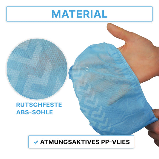 ARNOMED ABS Shoe Covers, Non-Slip, Disposable | Bag (100 pieces)