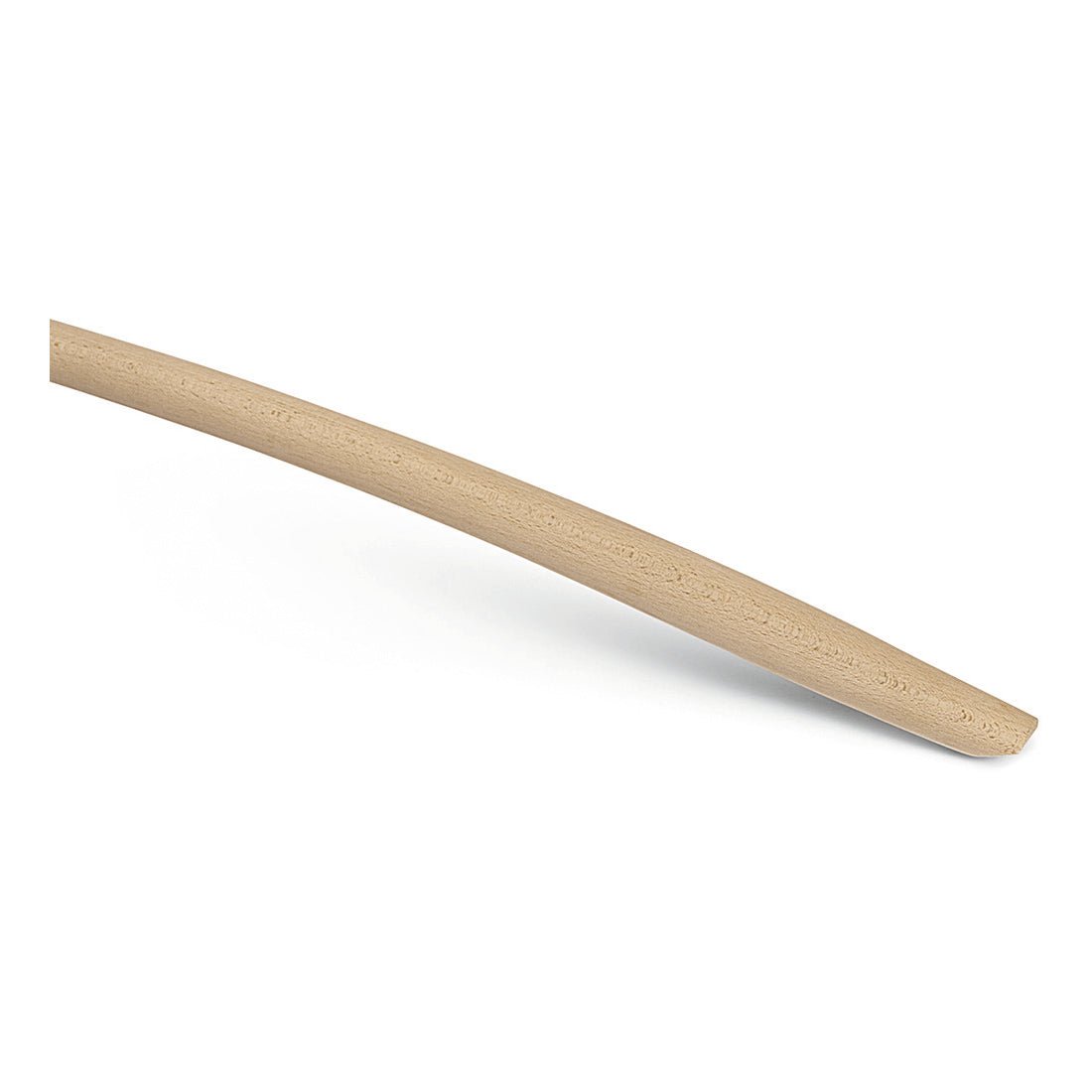 Grianghraf gar den Nölle Profi Brush láimhseáil sluasaid cuartha, 130 cm, Ø 41 mm as fuinseog ó Nölle Profi Brush Bürsten- & Pinseltechnik e.K., le deireadh cuartha agus cónúil os comhair cúlra bán.