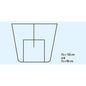 Hartmann Fdrape P turban cloth 100x65 90x75 P22 | Pack (22 pieces)