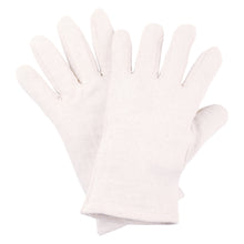 NITRAS cotton jersey gloves, natural cotton jersey | Pack (12 pairs)