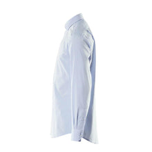 Poplin shirt, modern fit, light blue