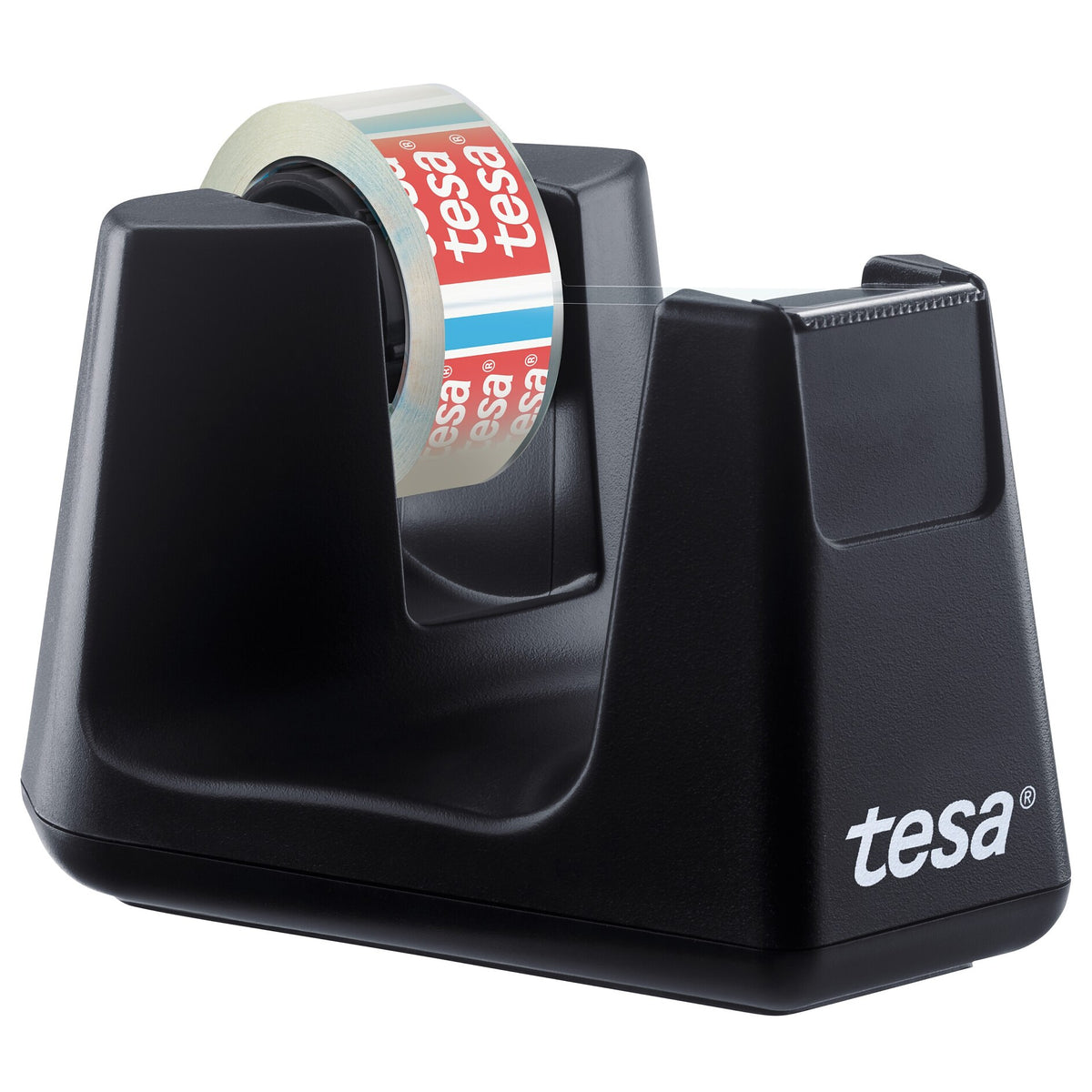 tesa DESK DISPENSER SMART RECYCLED Desk Dispenser with tesafilm CLEAR RECYCLED, transparent