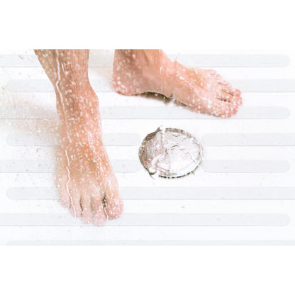 tesa Anti-Slip Tape for Bathrooms & Showers, 5 m x 25 mm, Clear – Application