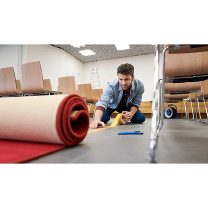 tesa 56172 Double-Sided Adhesive Tape, Universal, 25 m x 50 mm, White – Applications