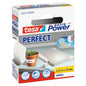 tesa extra Power Perfect Fabric Tape, in a hanging folding box, white, 2.75 m x 19 mm