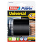 tesa extra Power Universal >60% Recycled Plastic Allzweck-Klebeband schwarz, 5 m x 50 mm