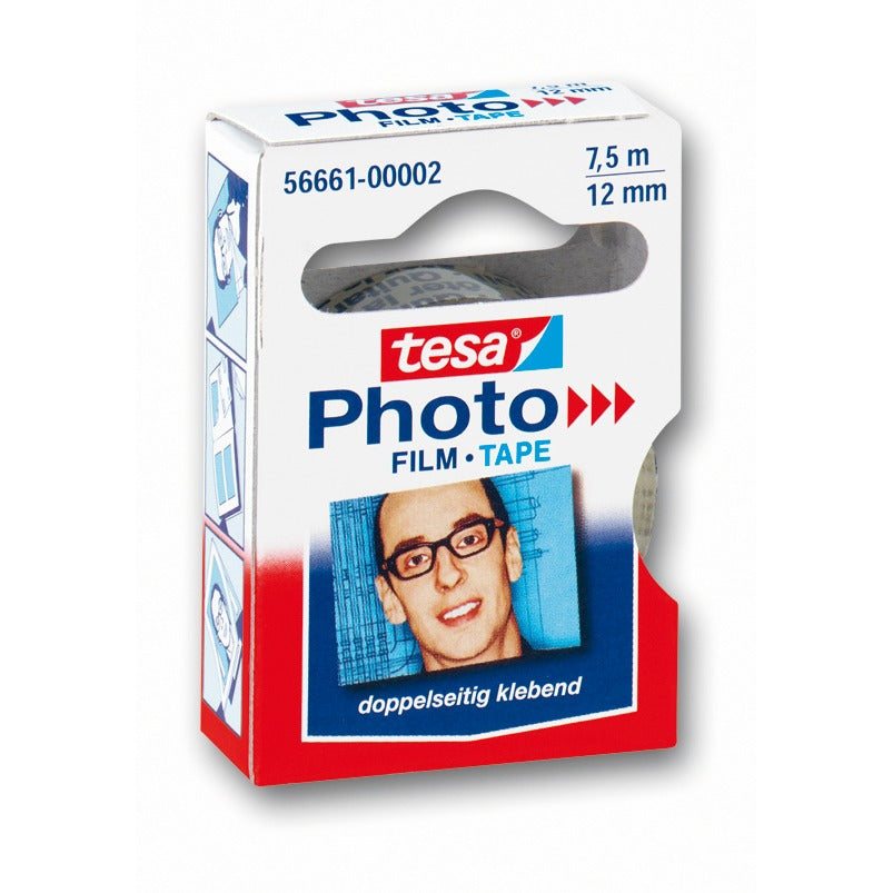 tesa Photo Film Refill Roll, 7.5 m x 12 mm, clear