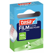 tesafilm CLEAR RECYCLED, 10 m x 15 mm, transparent, 1 roll