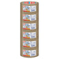 tesapack 57177 Ultra Strong Packaging Tape, Label, 66 m x 50 mm, brown