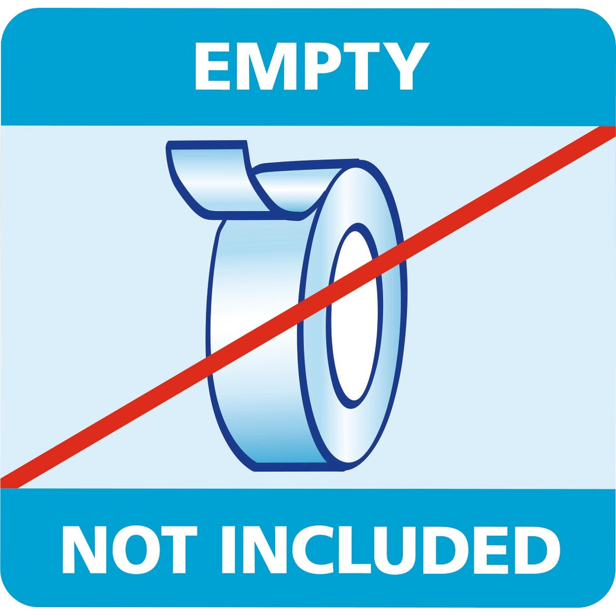 tesa 57443 Easy Cut Hand Dispenser, empty, for rolls up to 10 m x 19 mm, red-blue – Product Features